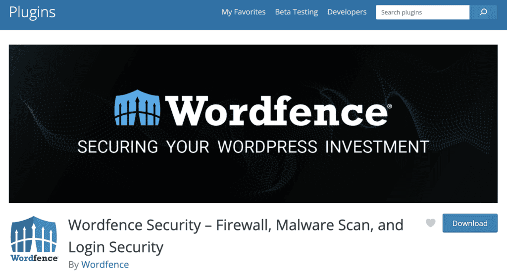 Wordfence Plugin